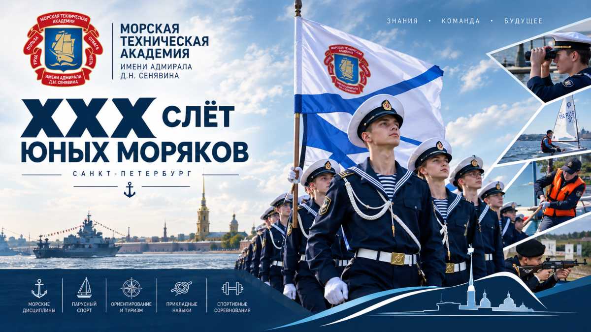 В Санкт-Петербурге стартует XXX Слёт юных моряков В Санкт-Петербурге стартует XXX Слёт юных моряков